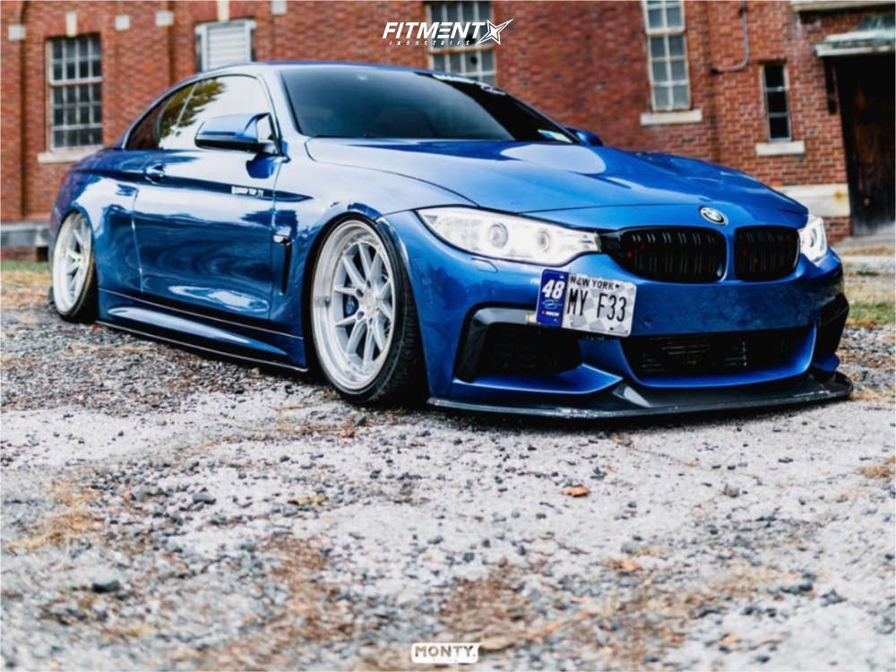 2015 BMW 435i XDrive Base with 19x9.5 Aodhan Ah08 and Crossland 245x35 on  Air Suspension | 1345604 | Fitment Industries