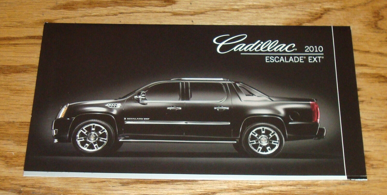 Original 2010 Cadillac Escalade EXT Foldout Sales Brochure 10 | eBay