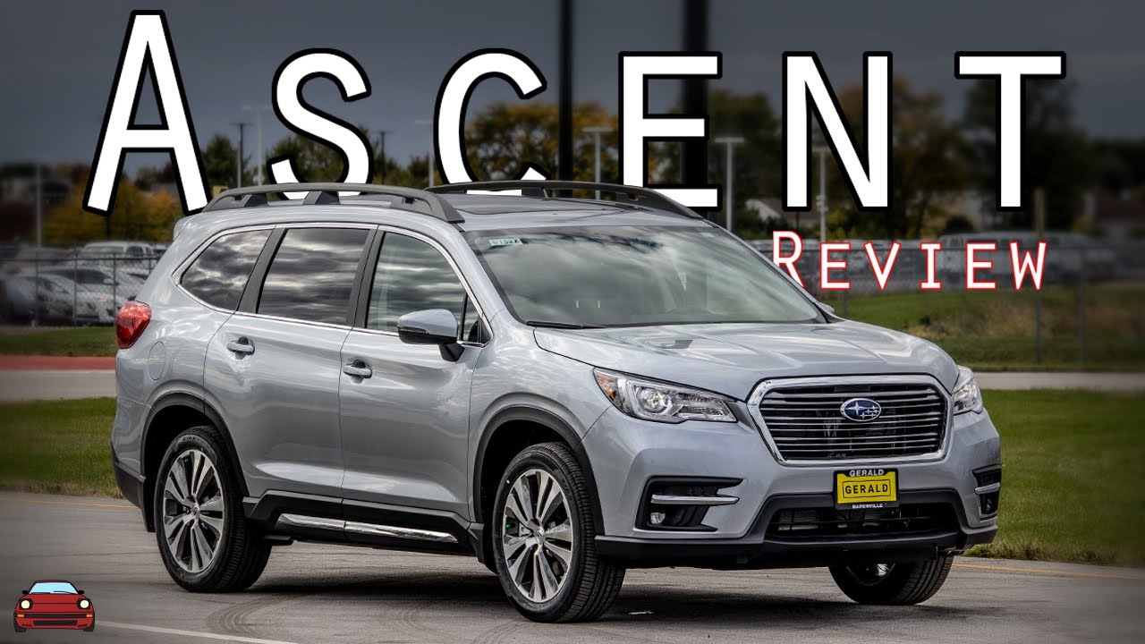2021 Subaru Ascent Limited Review - The BEST Full-Size SUV You Can Buy! -  YouTube