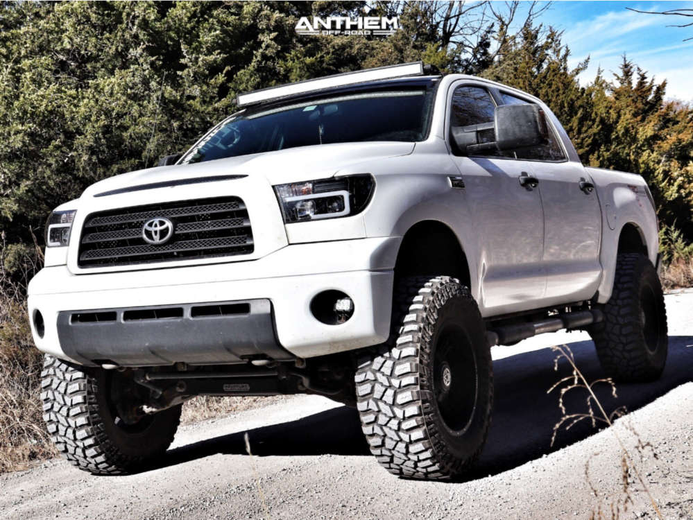 2009 Toyota Tundra Wheel Offset Aggressive > 1" Outside Fender Suspension  Lift 8" | 568733 | Anthem Off-Road