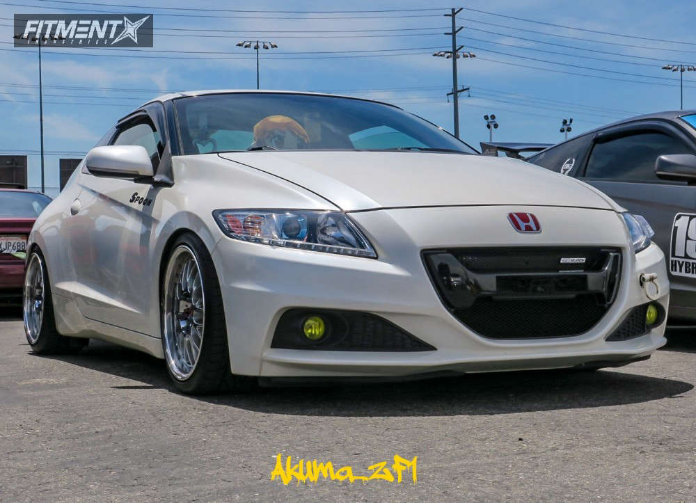 2014 Honda CR-Z Base with 17x8 Work VS XX and Nitto 205x40 on Coilovers |  401351 | Fitment Industries