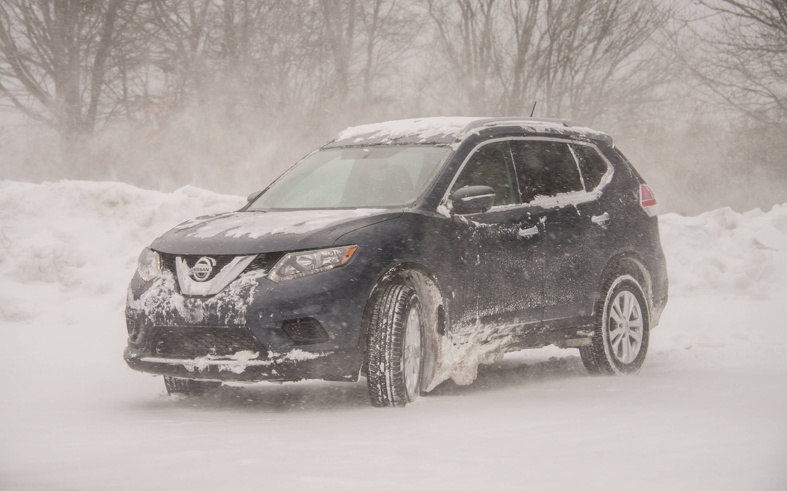 2015 Nissan Rogue SV AWD snowpocalypse drive review