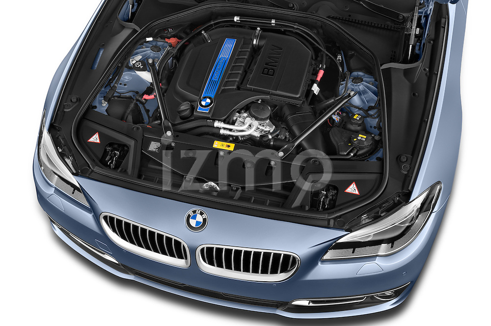 2015 BMW SERIES 5 ActiveHybrid 5 Luxury 4 Door Sedan Engine Stock Car |  izmostock