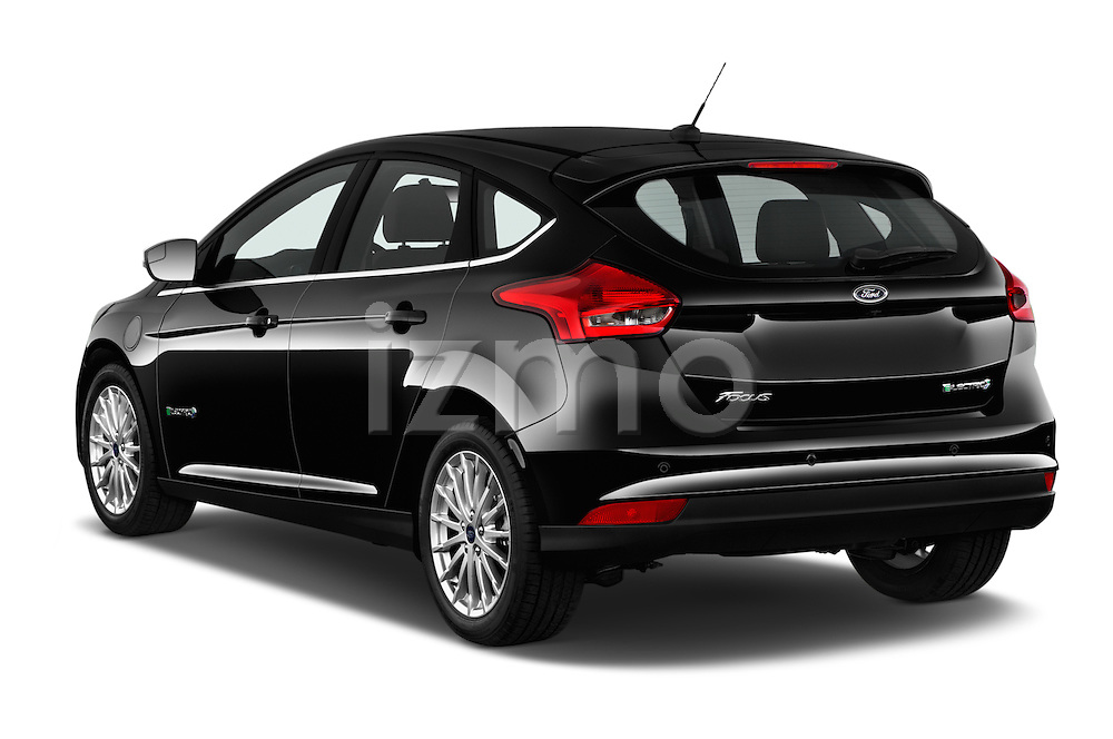 2016 Ford Focus 5-Door-Hatch-Electric 5 Door Hatchback Angular Rear Car  Pictures | izmostock