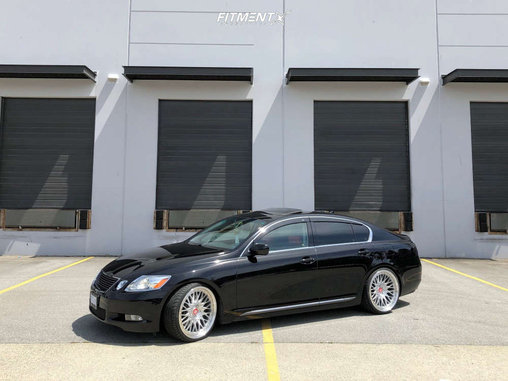 2007 Lexus GS450h Base with 20x9 VIP Modular Vrc110 and Ohtsu 245x30 on  Coilovers | 774615 | Fitment Industries