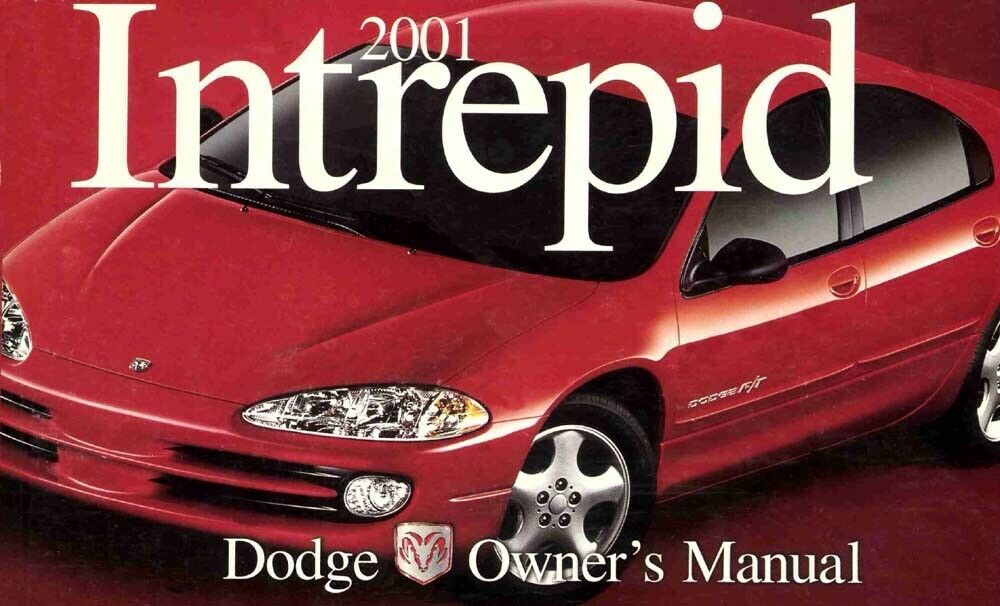 2001 Dodge Intrepid Owners Manual User Guide | eBay