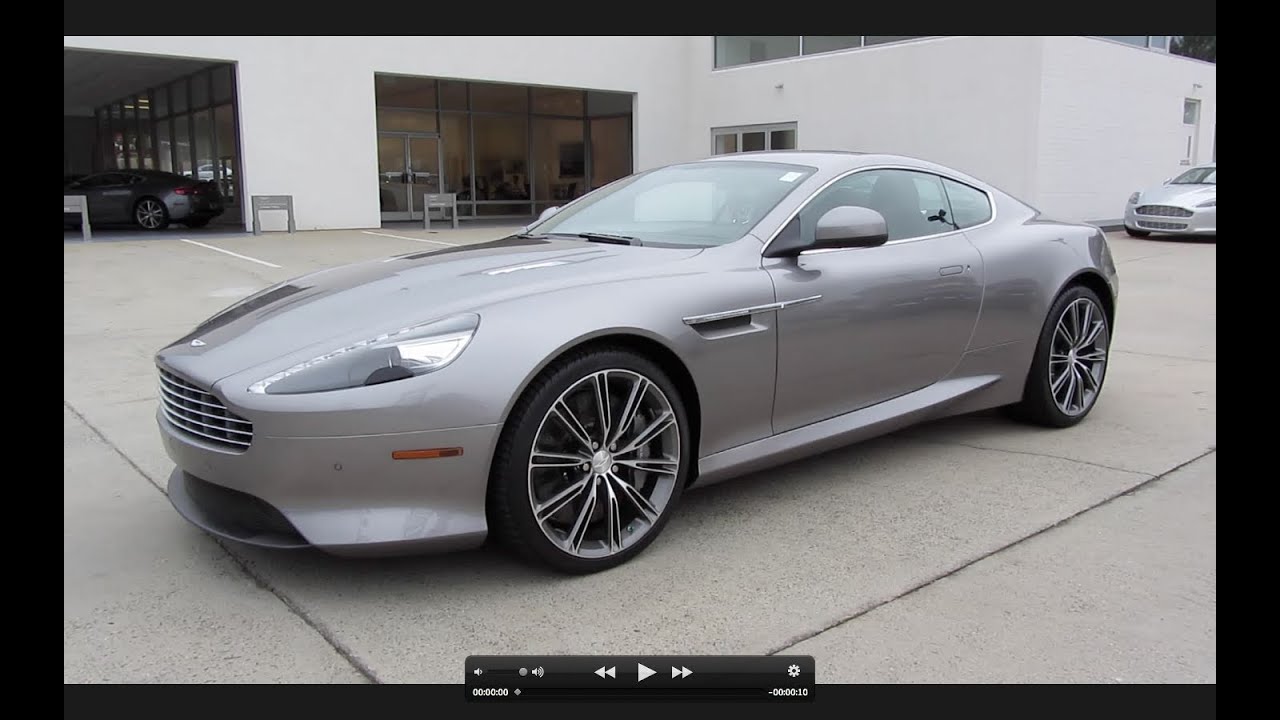 2012 Aston Martin Virage Start Up, Exhaust, and In Depth Tour - YouTube