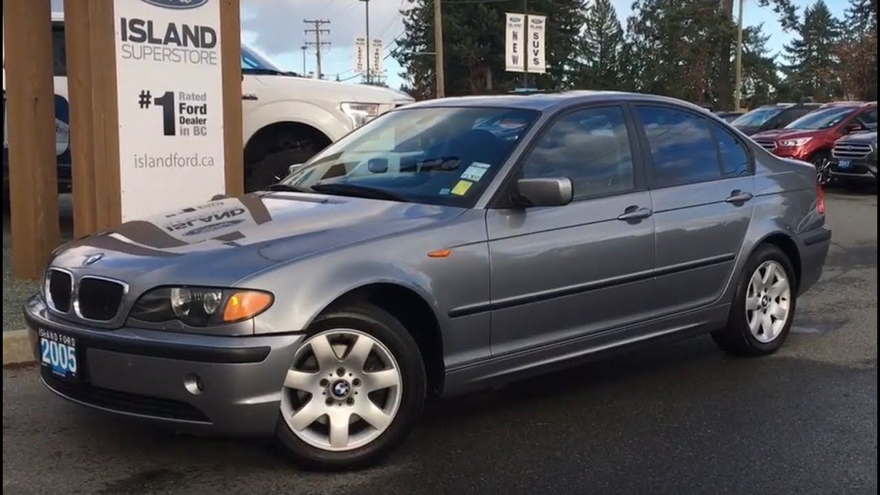 2005 BMW 3 Series 325xi, Moonroof, Leather, AWD Review - Island Ford -  YouTube