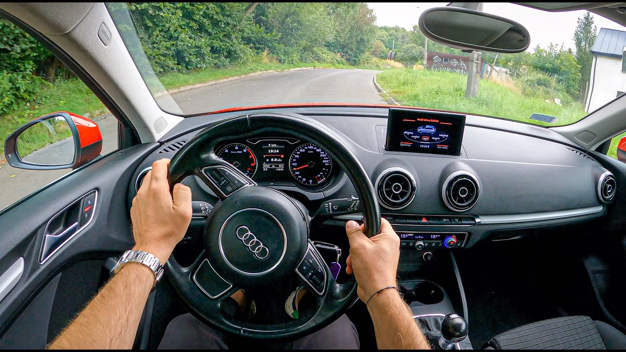 2015 Audi A3 8V Sportback [1.4 TFSI 125HP] |0-100 | POV Test Drive #882 Joe  Black - YouTube