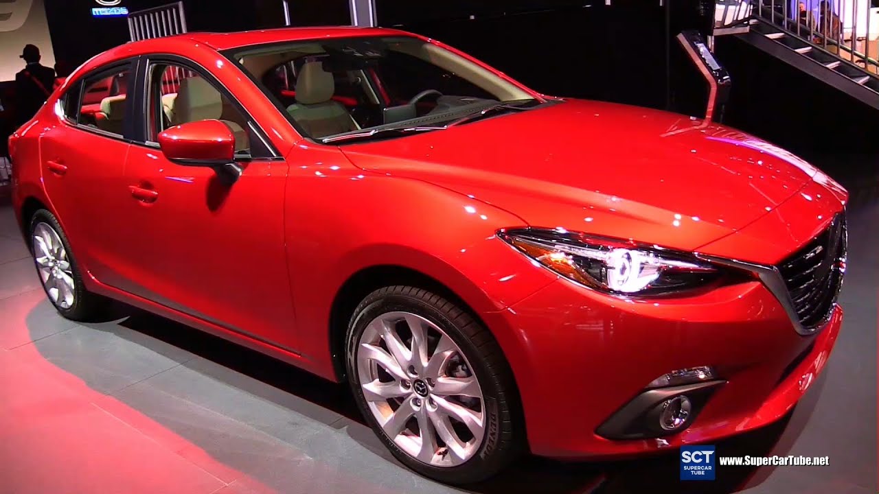 2016 Mazda 3 Sedan Grand Touring - Exterior and Interior Walkaround - 2015  LA Auto Show - YouTube