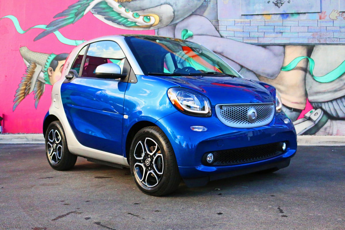Fighting Miami's urban chaos in the 2017 Smart Fortwo Electric Drive - CNET