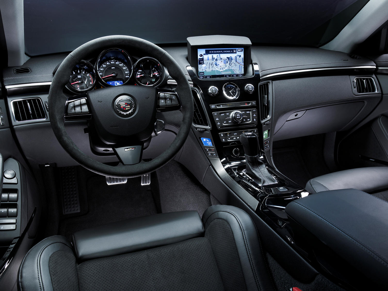 2013 Cadillac CTS-V Sedan Interior Photos | CarBuzz