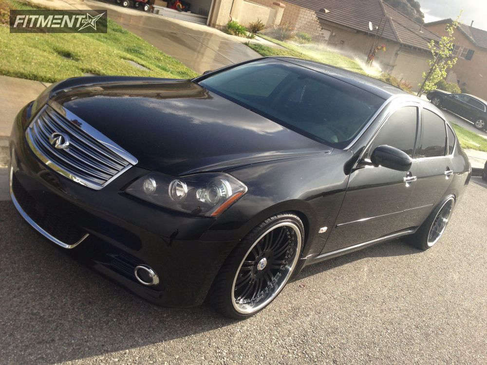 2007 INFINITI M35 Sport with 20x9.5 Asanti AF128 and Lexani 225x35 on  Lowered On Springs | 18390 | Fitment Industries