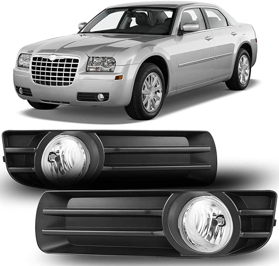 Amazon.com: Winjet for 2005-2007 Chrysler 300 Fog Lights Clear Lamp  Bulbs+Wiring Harness+Switch- KIT : Automotive