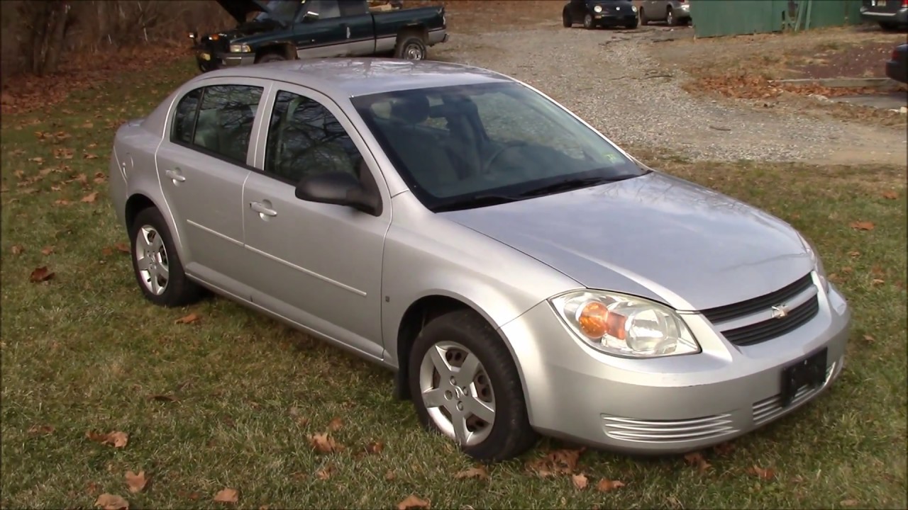 2007 Chevy Cobalt LS Silver for Sale - YouTube
