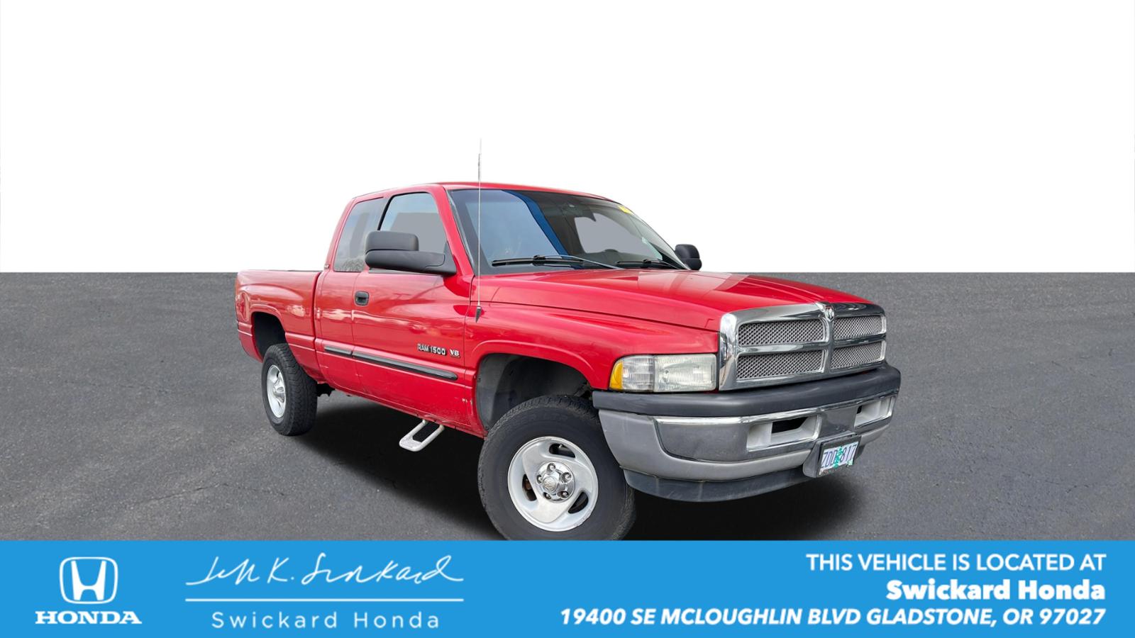 Pre-Owned 2001 Dodge Ram 1500 4dr Quad Cab 139 WB 4WD Crew Cab Pickup in  #1G807745T | Swickard Auto Group