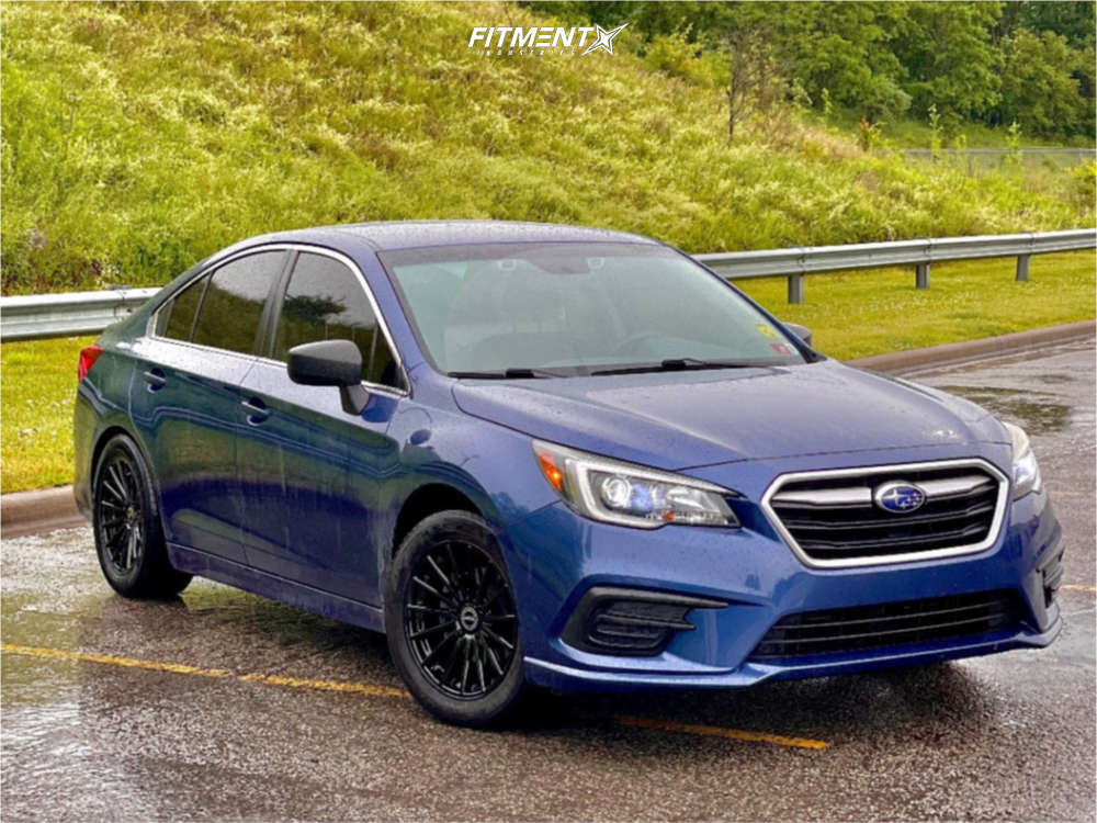 2019 Subaru Legacy 2.5i with 17x8 Versus Racing Vs74 and Goodyear 225x35 on  Stock Suspension | 1717979 | Fitment Industries