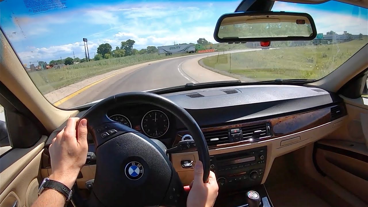 2006 BMW 325i 6MT Sedan (E90) - POV Test Drive (Binaural Audio) - YouTube