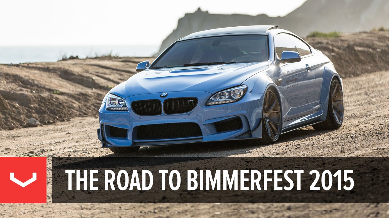 BMW 650i | Prior Design | Vossen Road To Bimmerfest 2015 - YouTube