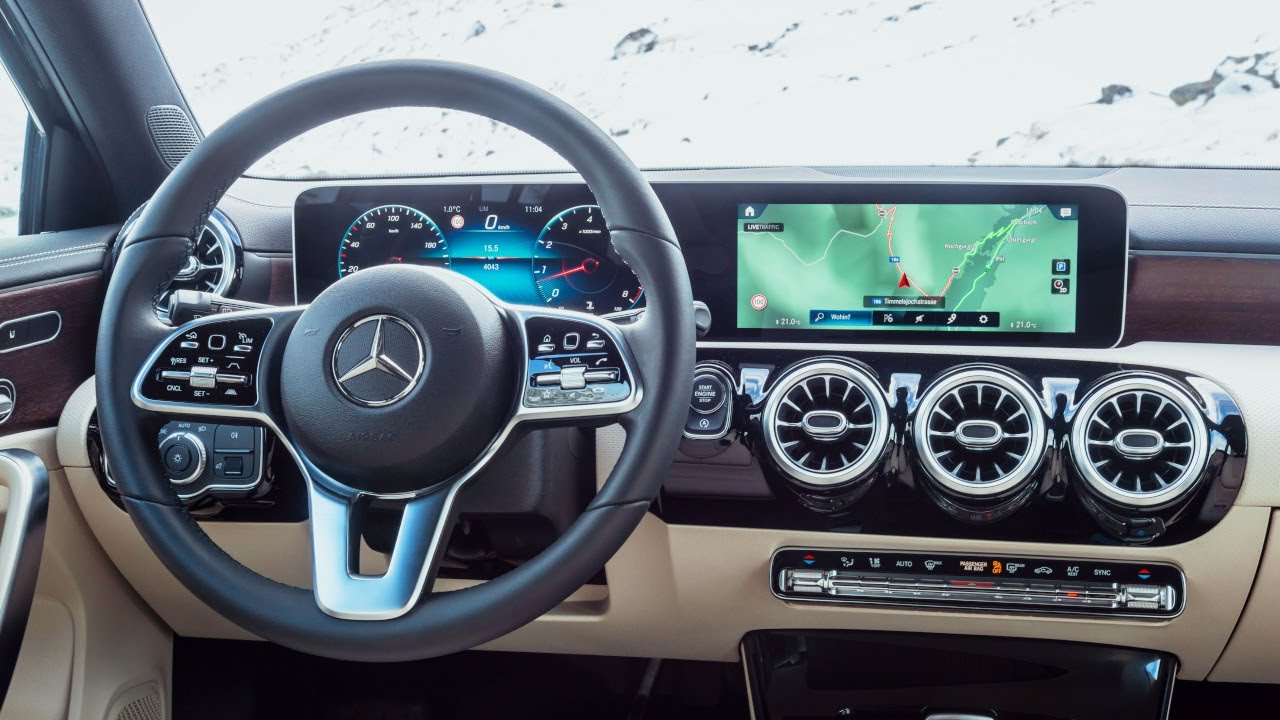 Mercedes-Benz A-Class (2019): How to Use Quick Navigation - YouTube