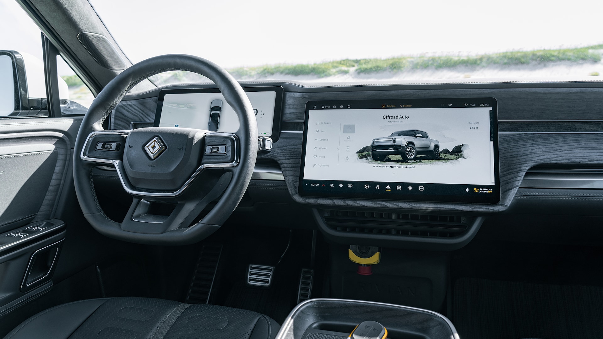 2022 Rivian R1T Interior Review: The All-Electric Pickup With Panache