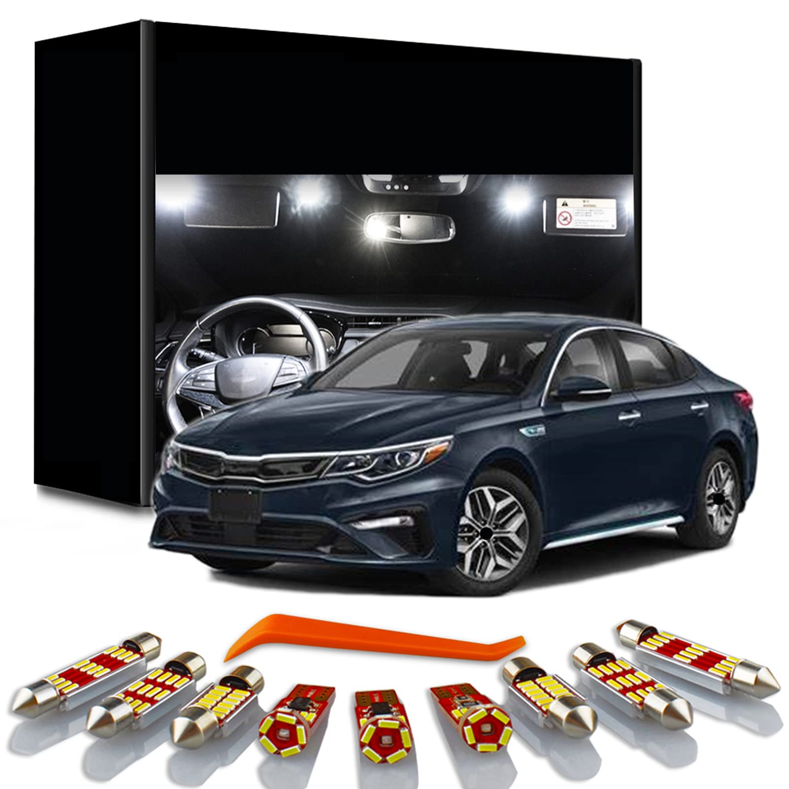 Amazon.com: Teptdirio Car LED Interior Light Kit,Fit for KIA Optima 2001-2015  2016 2017 2018 2019 2020 car Accessories : Automotive