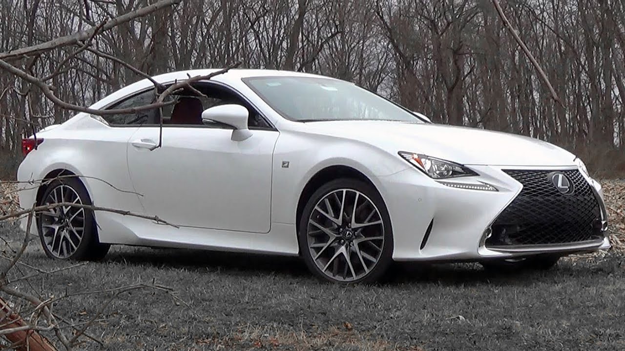 2016 Lexus RC 350 F Sport: Review - YouTube