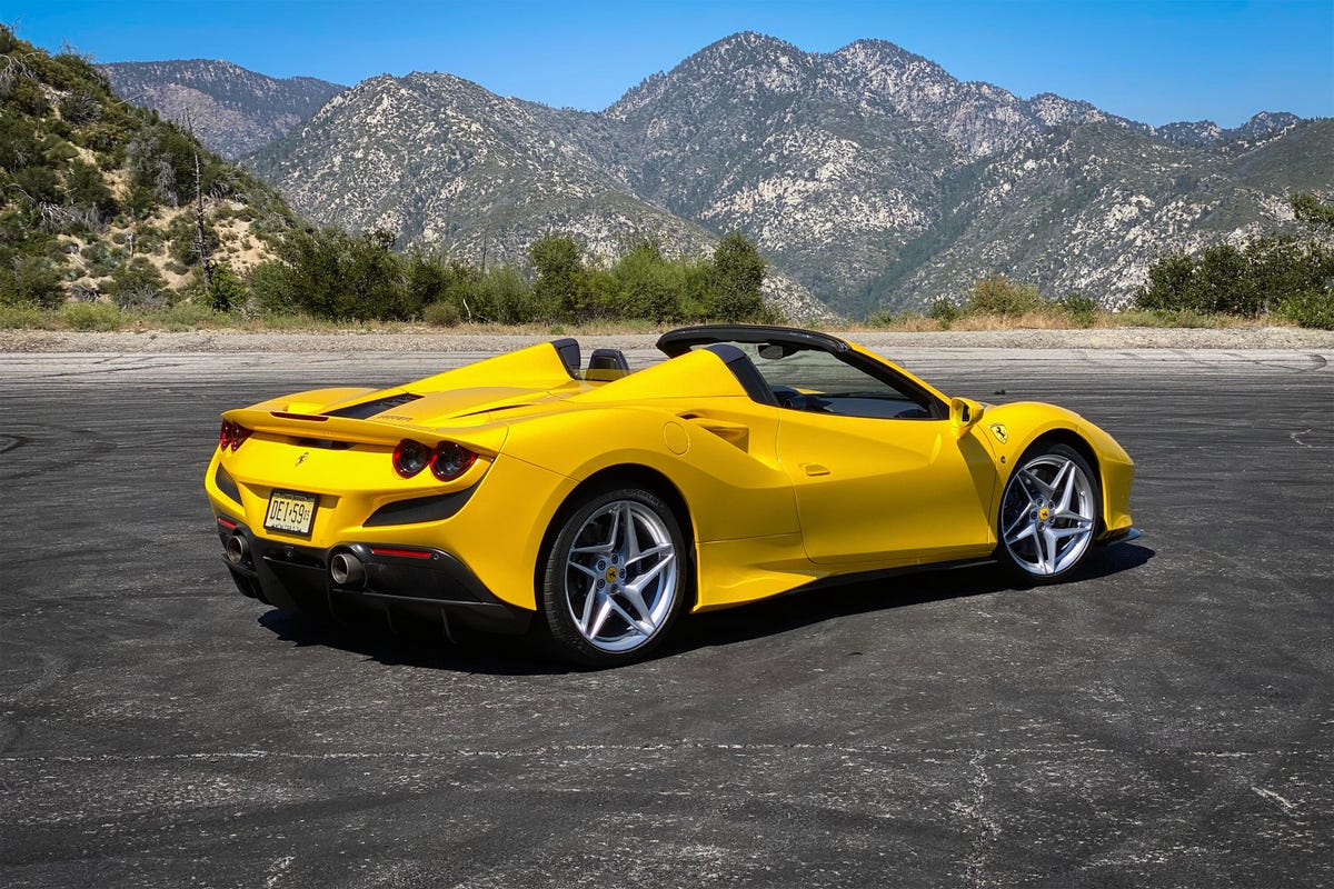 2020 Ferrari F8 Spider first drive review: The perfect summer fling - CNET