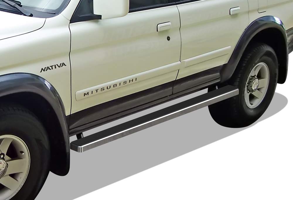 Amazon.com: APS iBoard Running Boards 4 inches Compatible with Mitsubishi  Montero Sport 1999-2003 (Nerf Bars Side Steps Side Bars) : Automotive