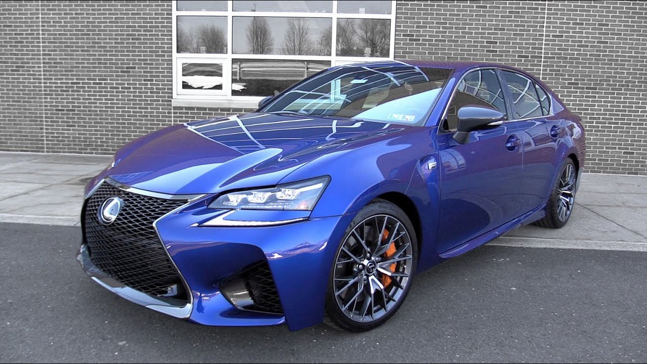 2016 Lexus GS F: Review - YouTube