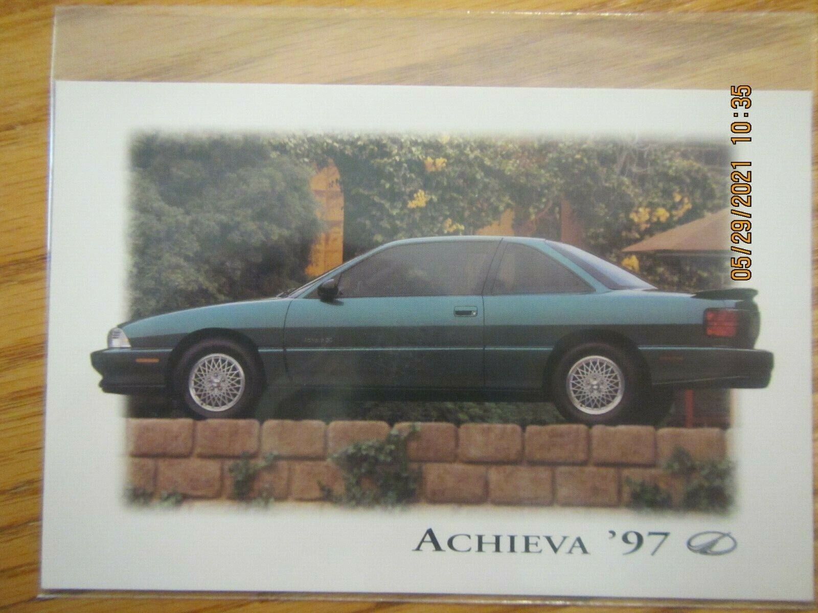 VINTAGE 1997 Oldsmobile ACHIEVA Postcard EXCELLENT Condition | eBay