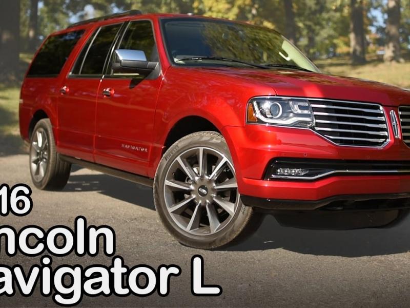 2016 Lincoln Navigator L Review: Curbed with Craig Cole - YouTube