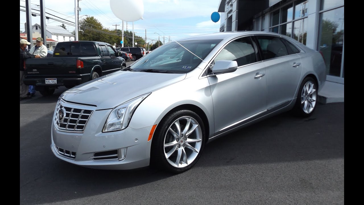 2015 Cadillac XTS FWD 3.6L V6 Premium Collection Edition Start Up, Tour,  and Review - YouTube