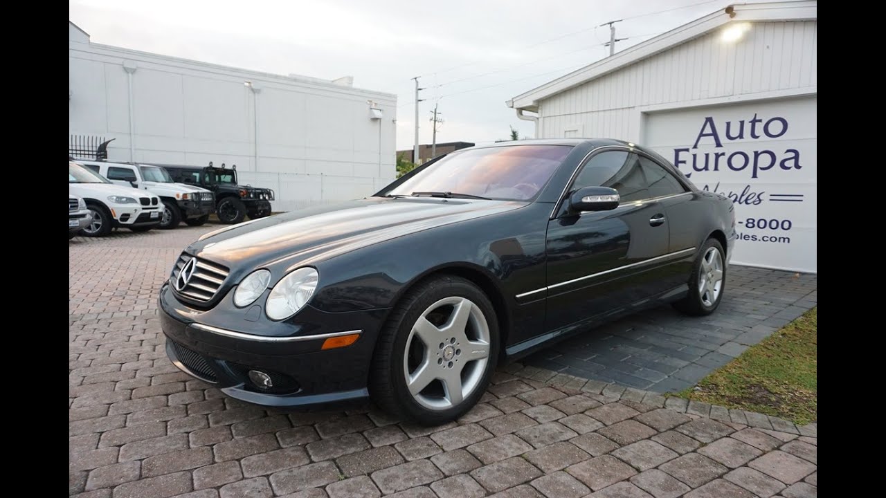 The Undervalued Mercedes-Benz CL Coupe is a Luxury Car Bargain - Driving a 2004  CL500 AMG Sport - YouTube