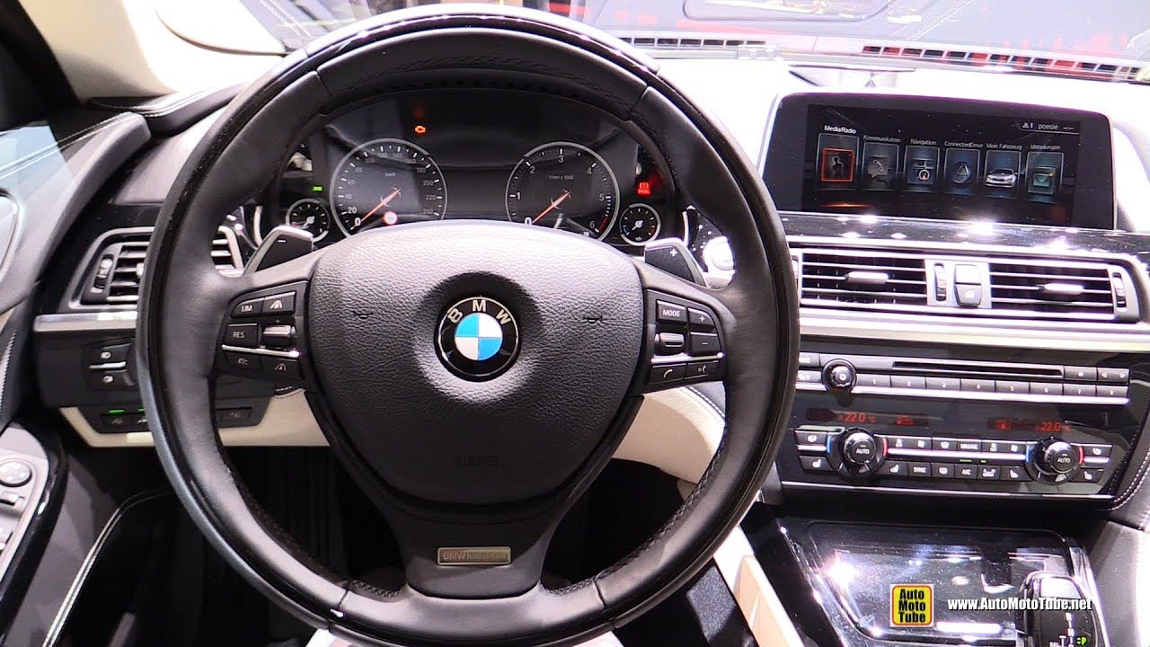 2017 BMW 650i Gran Coupe - Interior Walkaround - 2017 Geneva Motor Show -  YouTube