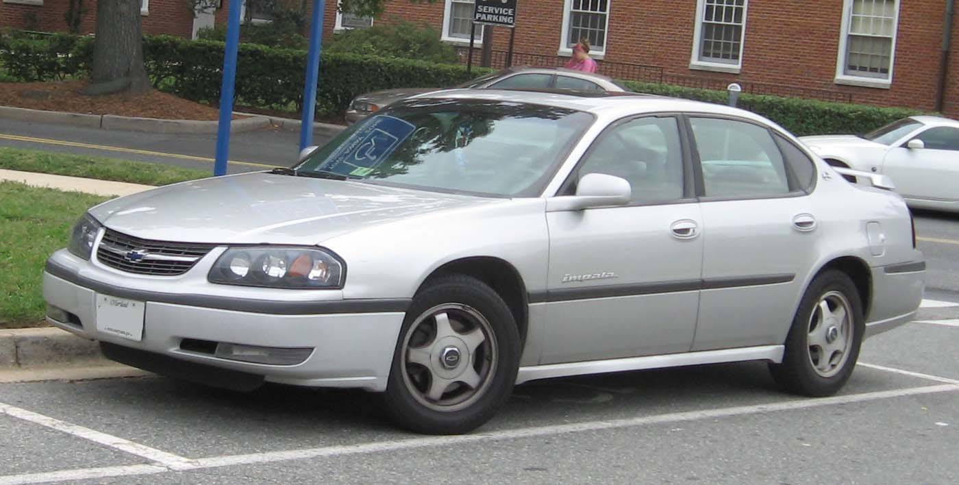 2001 Chevrolet Impala Base - Sedan 3.4L V6 auto