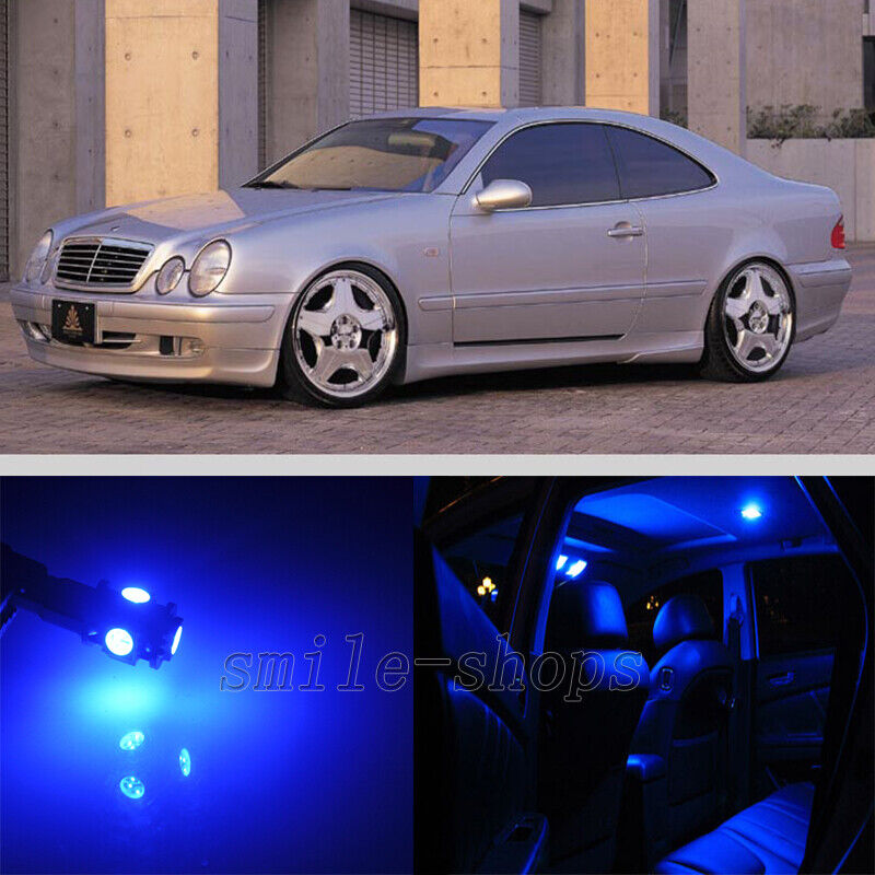 10000K Blue 14 LED Interior Light kit for Mercedes Benz CLK Class W208 1998-2002  707427238138 | eBay