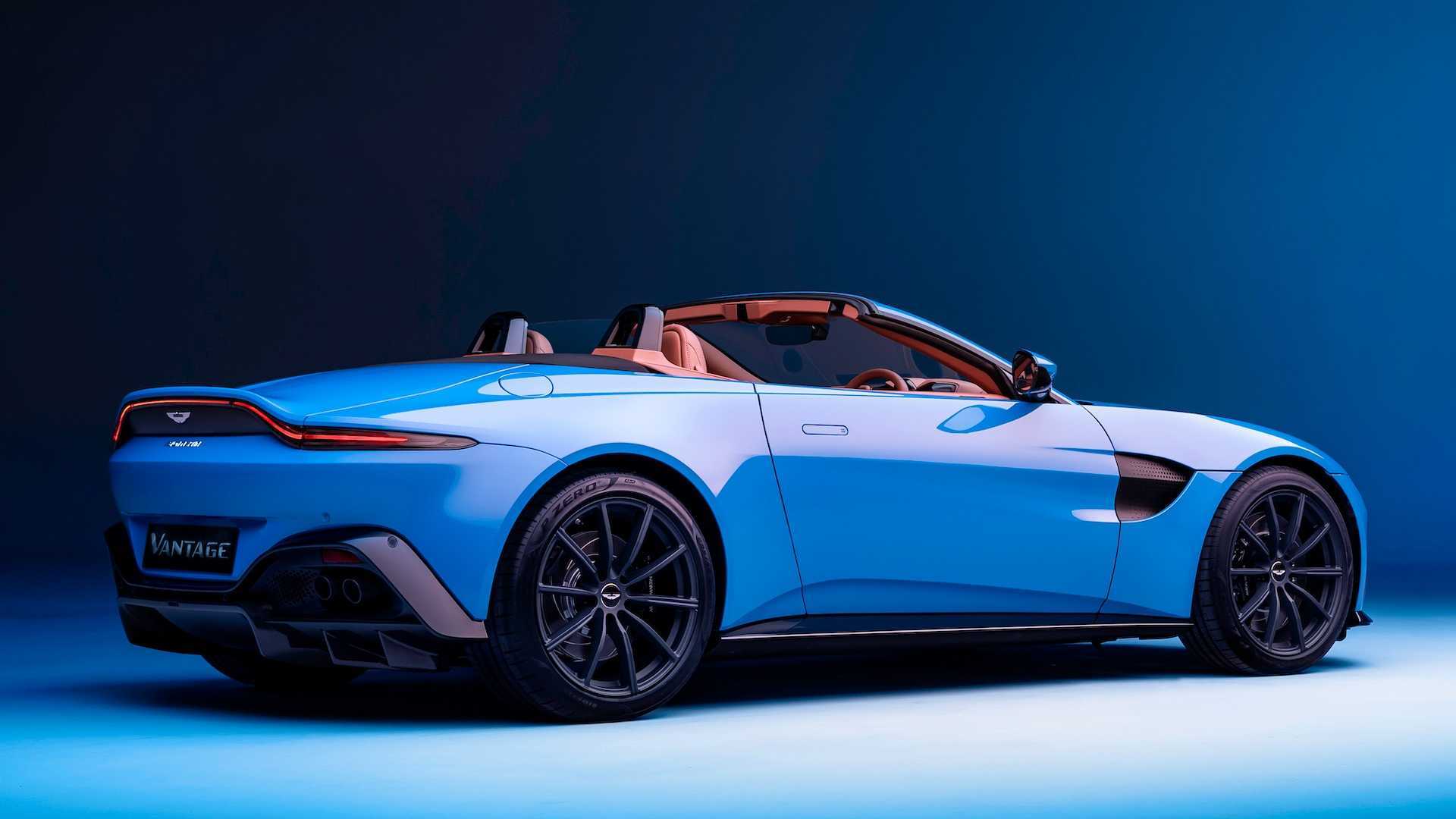 2021 Aston Martin Vantage Roadster Has World's Fastest Convertible Roof