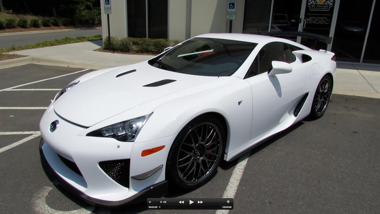 2012 Lexus LFA Nürburgring Edition Start Up, Exhaust, and In Depth Review -  YouTube