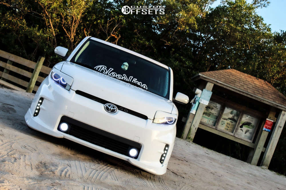 2012 Scion XB with 17x9 35 AVID1 AV28 and 215/45R17 Dextero Touring Drt1  and Coilovers | Custom Offsets