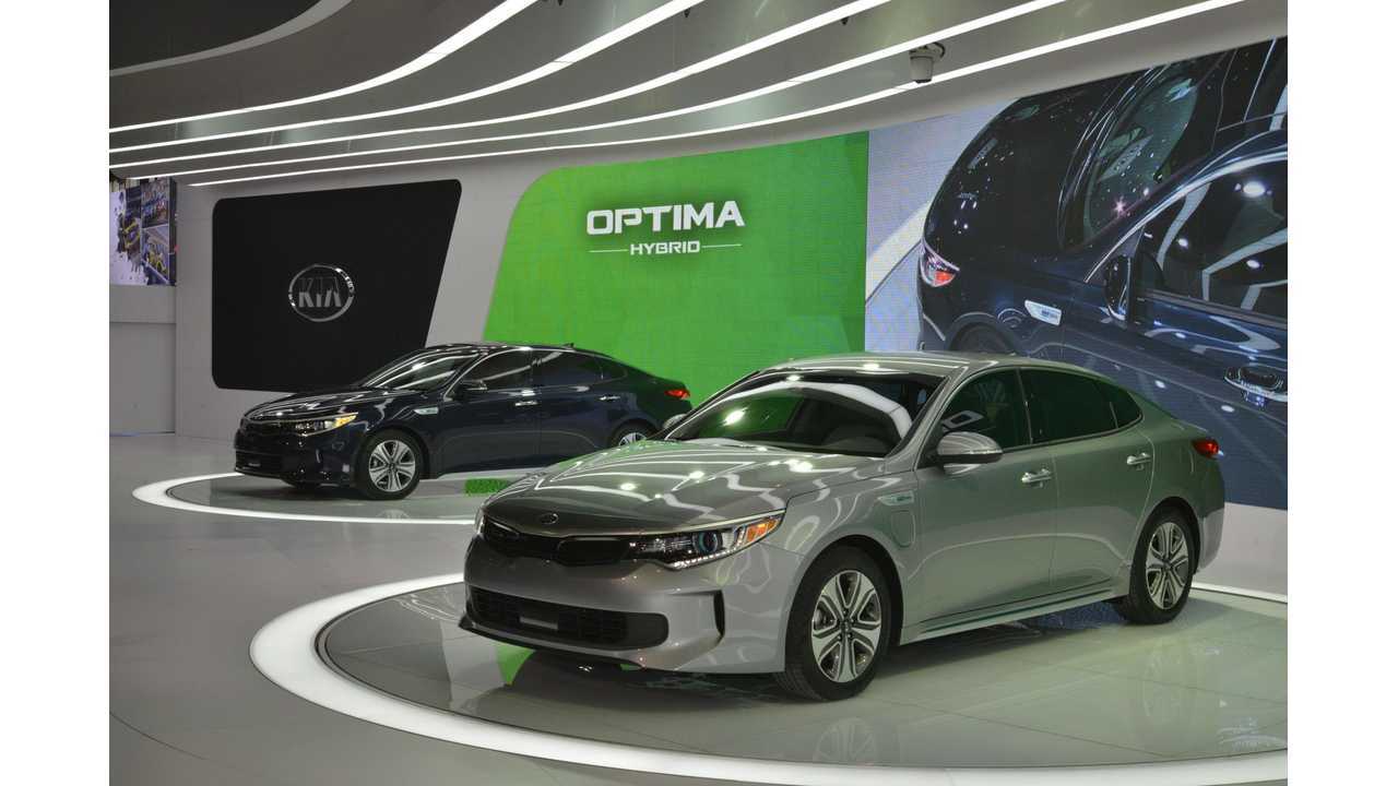 2017 Kia Optima Plug-In Hybrid At The Chicago Auto Show, On Sale This Fall