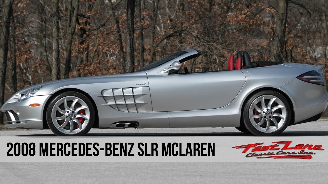 2008 Mercedes-Benz SLR McLaren For Sale - YouTube