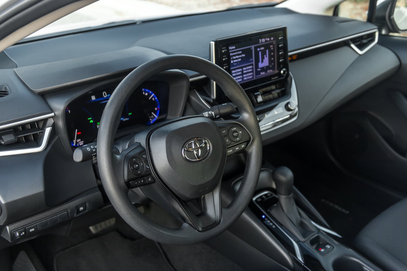 2021 Toyota Corolla Hybrid Interior Photos | CarBuzz