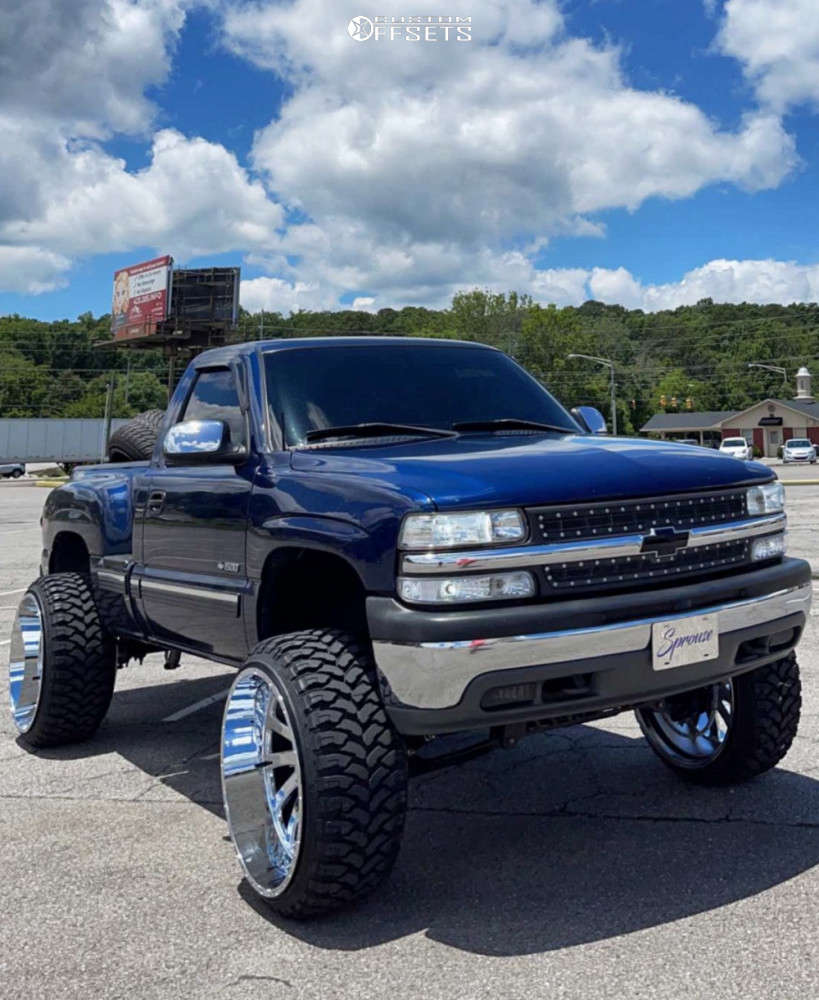 2000 Chevrolet Silverado 1500 with 26x14 -76 Hardcore Offroad Hc15 and  35/13.5R26 RBP Repulsor Mt and Suspension Lift 6" | Custom Offsets