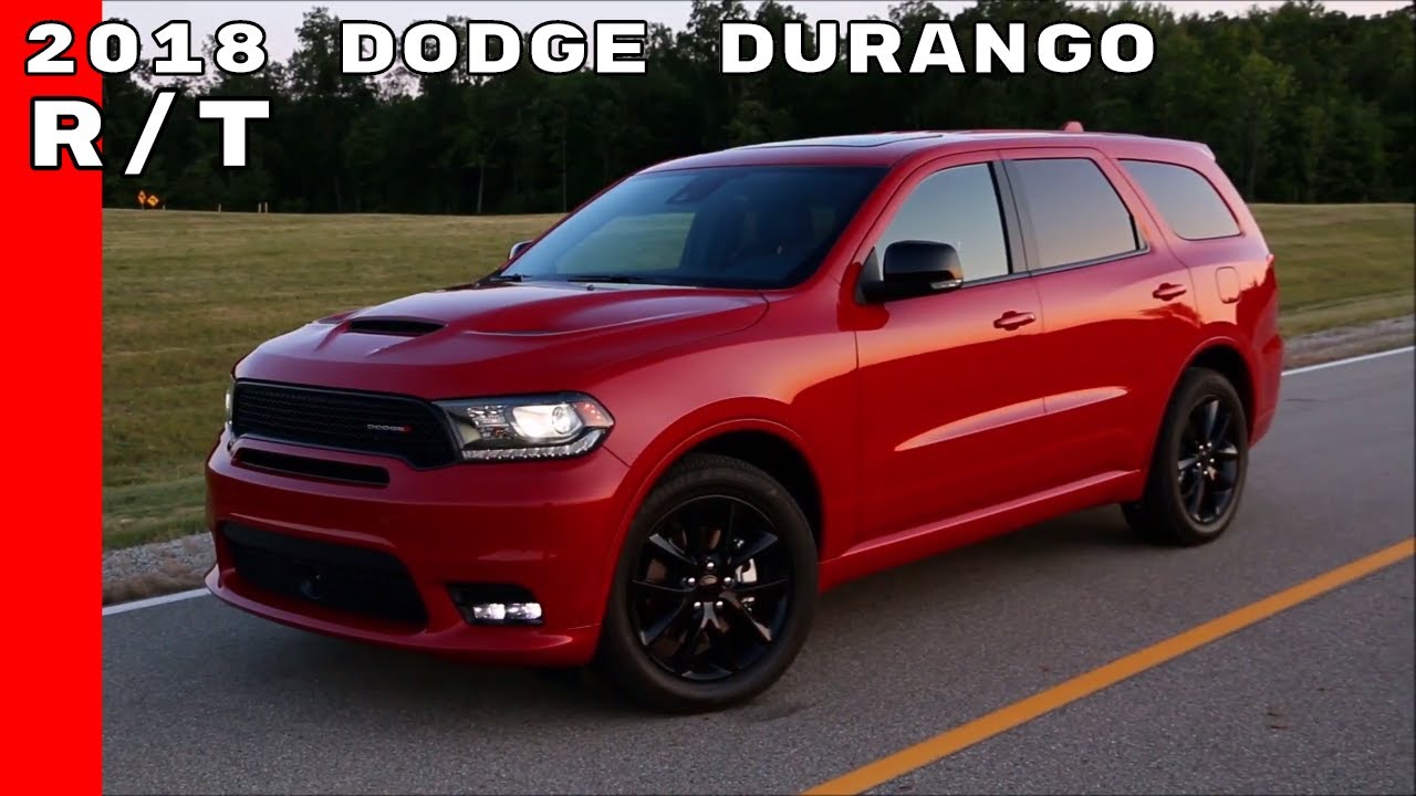 2018 Dodge Durango RT - YouTube