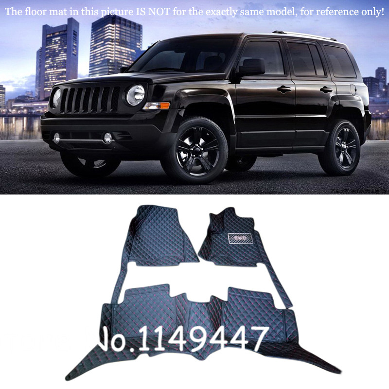 For Jeep Patriot 2010 2015 Interior Custom Waterproof Car Styling Front &  Rear Floor Mats Full Set|rear floor mats|floor mat setfloor mat - AliExpress
