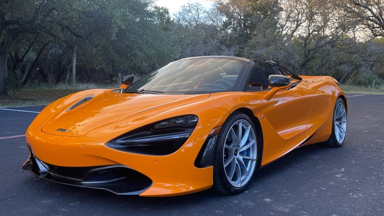The BEST Car I've EVER Driven? 2020 McLaren 720S Spider Review - YouTube