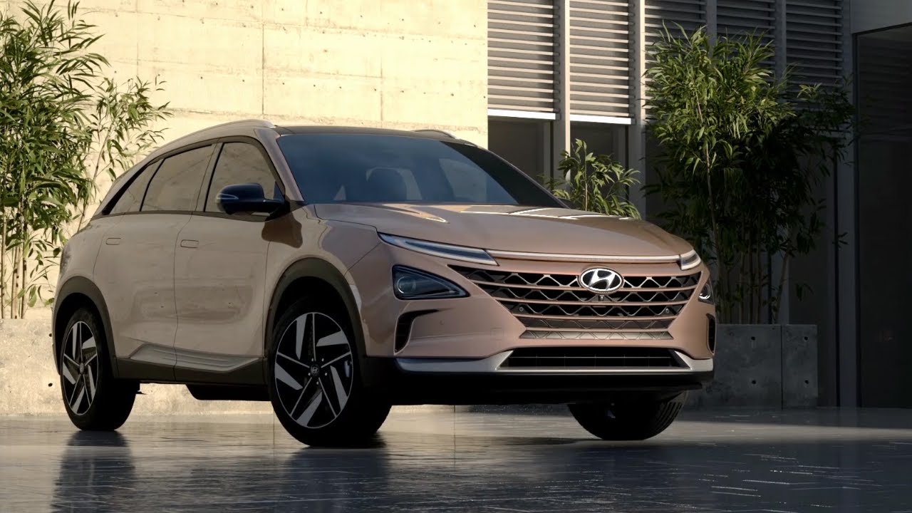 2022 Hyundai Nexo hydrogen fuel cell SUV - Color option and design details  - YouTube