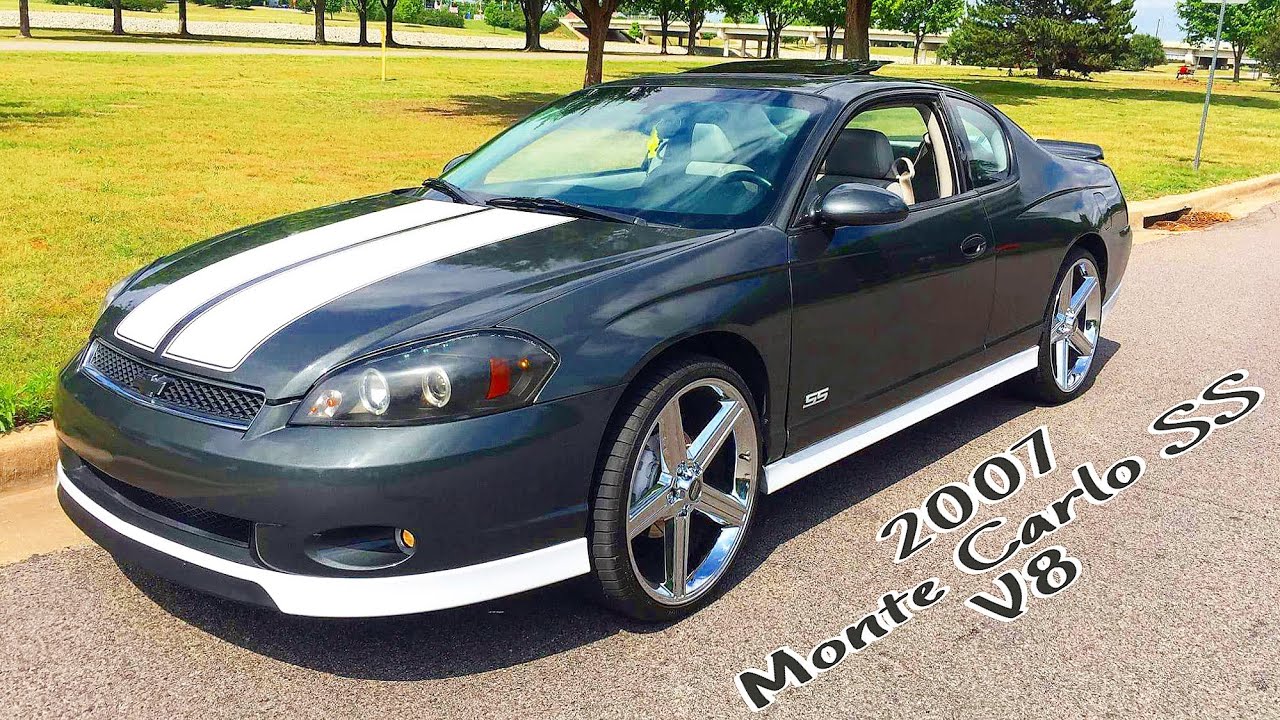 2007 Chevy Monte Carlo LS4 V8 On 22” IRocs Throwback - YouTube
