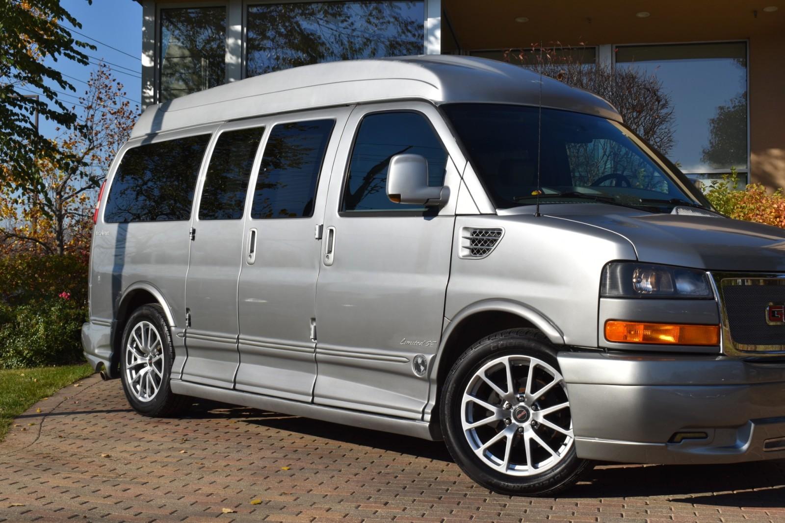 Used 2013 GMC Savana Van High Top Explorer Conversion Van TV/DVD For Sale  (Sold) | Lux Cars Chicago Stock #8719